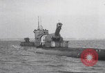 Image of HMS M1 submarine firing 13-inch gun England United Kingdom, 1925, second 39 stock footage video 65675079647