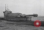Image of HMS M1 submarine firing 13-inch gun England United Kingdom, 1925, second 44 stock footage video 65675079647