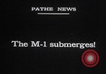 Image of HMS M1 submarine firing 13-inch gun England United Kingdom, 1925, second 45 stock footage video 65675079647
