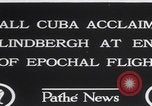 Image of Charles Lindbergh visits Havana Cuba Havana Cuba, 1928, second 4 stock footage video 65675079648