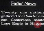 Image of Charles Lindbergh visits Havana Cuba Havana Cuba, 1928, second 13 stock footage video 65675079648