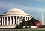 Image of Thomas Jefferson Memorial Washington DC USA, 1962, second 7 stock footage video 65675079652