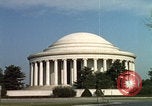 Image of Thomas Jefferson Memorial Washington DC USA, 1962, second 49 stock footage video 65675079652