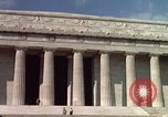 Image of Washington DC Lincoln Memorial Washington DC USA, 1962, second 6 stock footage video 65675079653