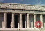 Image of Washington DC Lincoln Memorial Washington DC USA, 1962, second 8 stock footage video 65675079653