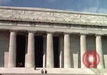 Image of Washington DC Lincoln Memorial Washington DC USA, 1962, second 12 stock footage video 65675079653