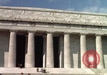 Image of Washington DC Lincoln Memorial Washington DC USA, 1962, second 15 stock footage video 65675079653