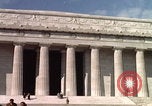 Image of Washington DC Lincoln Memorial Washington DC USA, 1962, second 20 stock footage video 65675079653