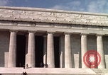 Image of Washington DC Lincoln Memorial Washington DC USA, 1962, second 32 stock footage video 65675079653