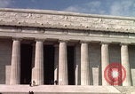 Image of Washington DC Lincoln Memorial Washington DC USA, 1962, second 33 stock footage video 65675079653