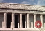 Image of Washington DC Lincoln Memorial Washington DC USA, 1962, second 40 stock footage video 65675079653