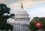 Image of US Capitol Building in late summer Washington DC USA, 1962, second 8 stock footage video 65675079656