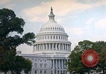 Image of US Capitol Building in late summer Washington DC USA, 1962, second 12 stock footage video 65675079656