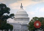 Image of US Capitol Building in late summer Washington DC USA, 1962, second 13 stock footage video 65675079656