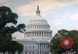 Image of US Capitol Building in late summer Washington DC USA, 1962, second 15 stock footage video 65675079656