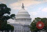 Image of US Capitol Building in late summer Washington DC USA, 1962, second 21 stock footage video 65675079656