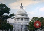 Image of US Capitol Building in late summer Washington DC USA, 1962, second 25 stock footage video 65675079656