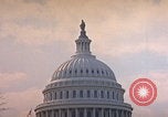 Image of US Capitol Building in late summer Washington DC USA, 1962, second 56 stock footage video 65675079656