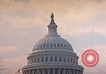 Image of US Capitol Building in late summer Washington DC USA, 1962, second 57 stock footage video 65675079656