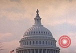 Image of US Capitol Building in late summer Washington DC USA, 1962, second 62 stock footage video 65675079656