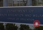 Image of US Department of Health Education Welfare Washington DC USA, 1962, second 49 stock footage video 65675079657