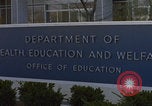 Image of US Department of Health Education Welfare Washington DC USA, 1962, second 51 stock footage video 65675079657