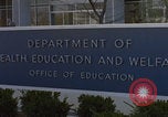 Image of US Department of Health Education Welfare Washington DC USA, 1962, second 54 stock footage video 65675079657