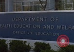 Image of US Department of Health Education Welfare Washington DC USA, 1962, second 55 stock footage video 65675079657
