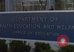 Image of US Department of Health Education Welfare Washington DC USA, 1962, second 56 stock footage video 65675079657