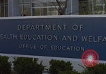 Image of US Department of Health Education Welfare Washington DC USA, 1962, second 58 stock footage video 65675079657