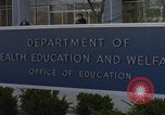 Image of US Department of Health Education Welfare Washington DC USA, 1962, second 59 stock footage video 65675079657