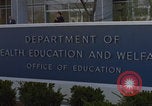 Image of US Department of Health Education Welfare Washington DC USA, 1962, second 60 stock footage video 65675079657