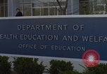 Image of US Department of Health Education Welfare Washington DC USA, 1962, second 62 stock footage video 65675079657