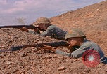 Image of US Marines with rifles Guantanamo Bay  Guantanamo Bay Cuba, 1976, second 25 stock footage video 65675079661