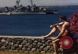 Image of US Naval Station Guantanamo Bay harbor Guantanamo Bay Cuba, 1952, second 46 stock footage video 65675079664