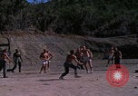 Image of marines playing volleyball Guantanamo Bay Cuba, 1962, second 20 stock footage video 65675079672