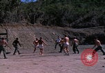 Image of marines playing volleyball Guantanamo Bay Cuba, 1962, second 26 stock footage video 65675079672
