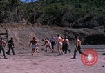 Image of marines playing volleyball Guantanamo Bay Cuba, 1962, second 27 stock footage video 65675079672