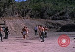 Image of marines playing volleyball Guantanamo Bay Cuba, 1962, second 28 stock footage video 65675079672