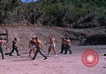 Image of marines playing volleyball Guantanamo Bay Cuba, 1962, second 29 stock footage video 65675079672