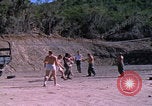 Image of marines playing volleyball Guantanamo Bay Cuba, 1962, second 32 stock footage video 65675079672