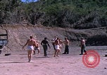 Image of marines playing volleyball Guantanamo Bay Cuba, 1962, second 33 stock footage video 65675079672