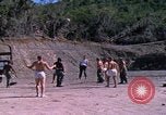 Image of marines playing volleyball Guantanamo Bay Cuba, 1962, second 34 stock footage video 65675079672