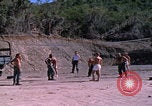 Image of marines playing volleyball Guantanamo Bay Cuba, 1962, second 39 stock footage video 65675079672