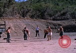 Image of marines playing volleyball Guantanamo Bay Cuba, 1962, second 41 stock footage video 65675079672