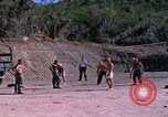 Image of marines playing volleyball Guantanamo Bay Cuba, 1962, second 42 stock footage video 65675079672