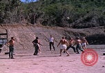 Image of marines playing volleyball Guantanamo Bay Cuba, 1962, second 43 stock footage video 65675079672