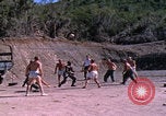 Image of marines playing volleyball Guantanamo Bay Cuba, 1962, second 46 stock footage video 65675079672