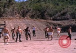 Image of marines playing volleyball Guantanamo Bay Cuba, 1962, second 51 stock footage video 65675079672