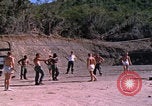 Image of marines playing volleyball Guantanamo Bay Cuba, 1962, second 54 stock footage video 65675079672